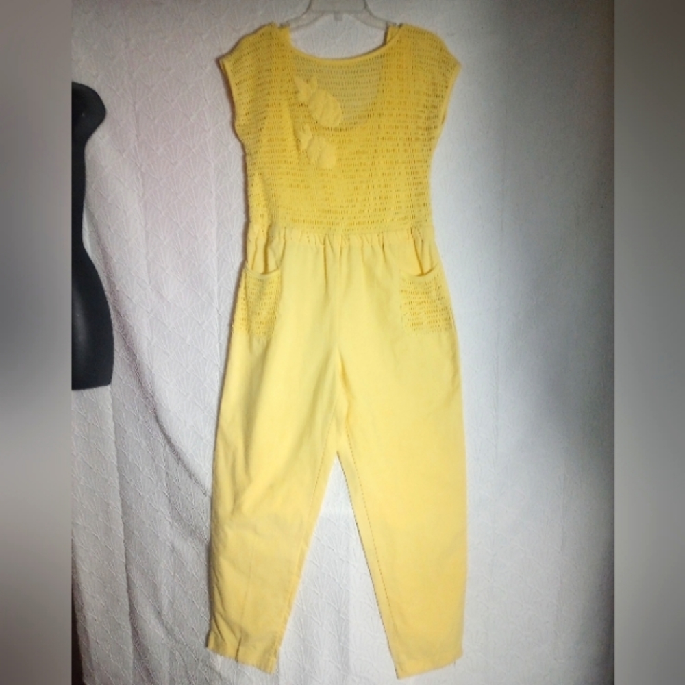Access Code Large Yellow Jumpsuit